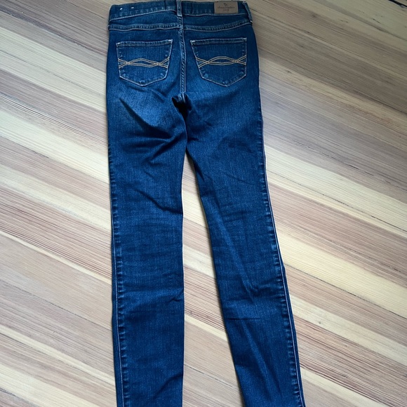ABERCROMBIE KIDS high rise skinny jean sz 10/11 NWOT - Picture 3 of 4